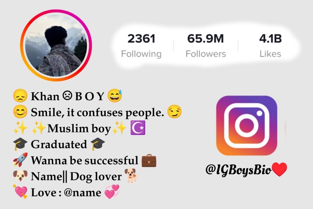 Instagram Bio For Muslim Boy